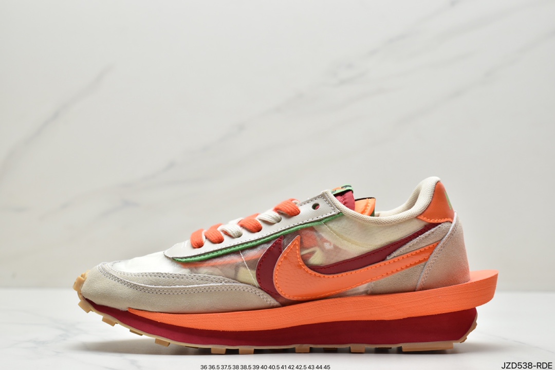 140 耐克Fragment Design x Sacai x Nike LDWaffle 华夫 藤原浩 慢跑鞋