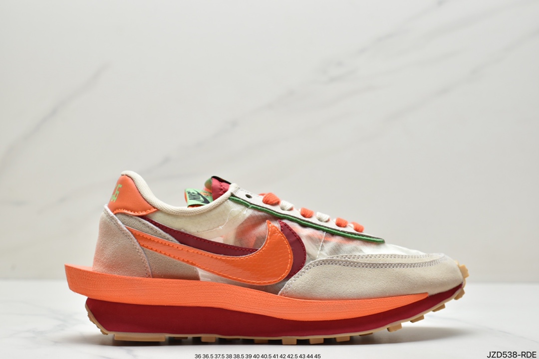 140 耐克Fragment Design x Sacai x Nike LDWaffle 华夫 藤原浩 慢跑鞋