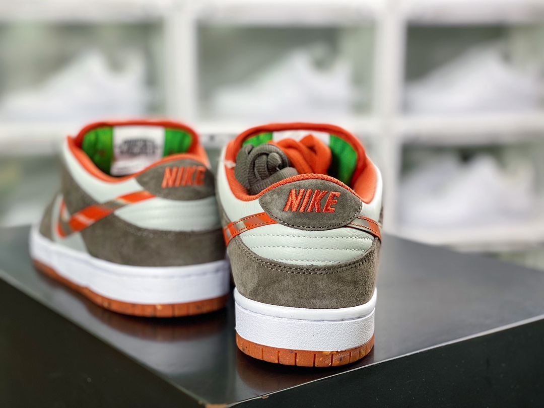 360 Crushed D.C x SB Dunk Low”Crushed D.C”扣篮系列低帮休闲运动滑板板鞋“摩卡灰橙大理石”DH7782-001