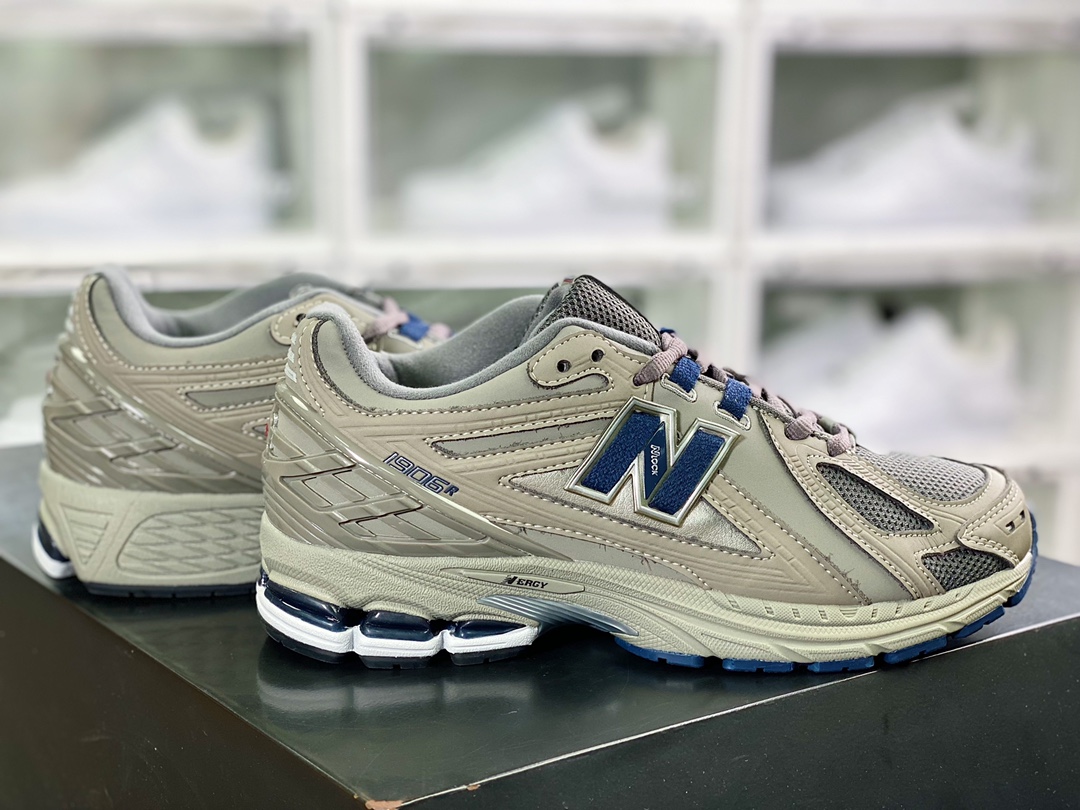 NB M1906R Series Retro Dad Style Casual Sports Jogging Shoes ”Frosted Origin Dark Gray Dark Blue” M1906RB