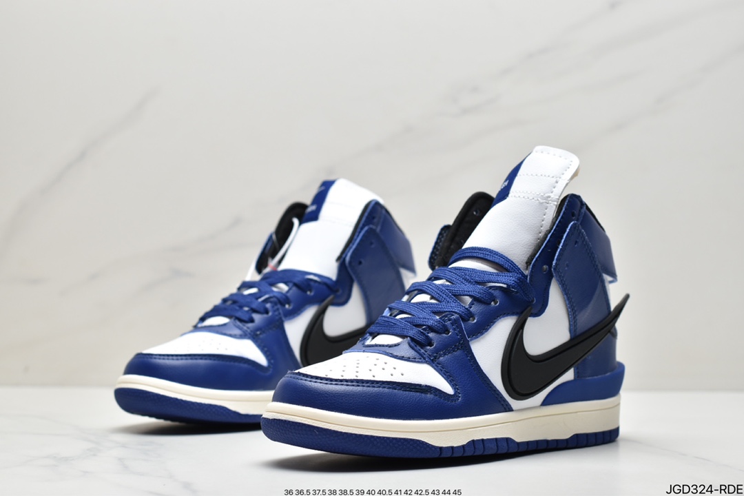 180 耐克AMBUSH x SB Dunk High SB滑板鞋高帮 CU7544-400