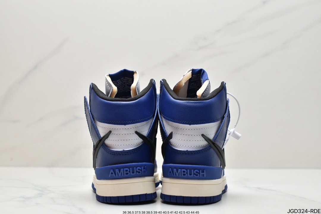 180 耐克AMBUSH x SB Dunk High SB滑板鞋高帮 CU7544-400