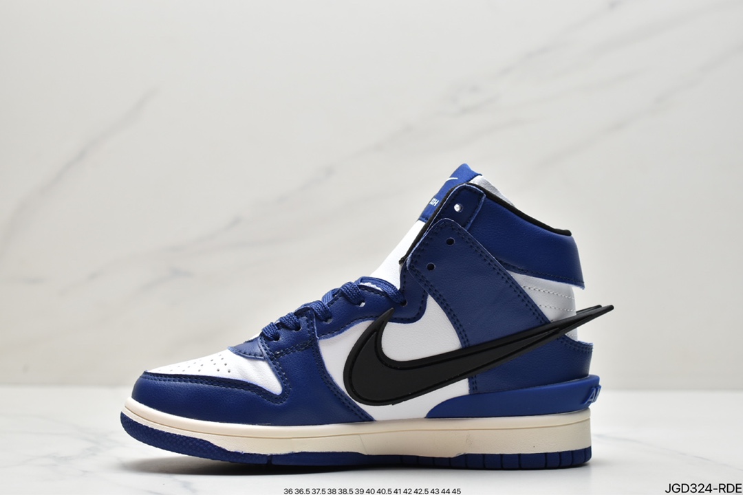 180 耐克AMBUSH x SB Dunk High SB滑板鞋高帮 CU7544-400
