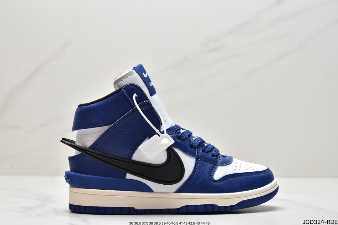 180 耐克AMBUSH x SB Dunk High SB滑板鞋高帮 CU7544-400