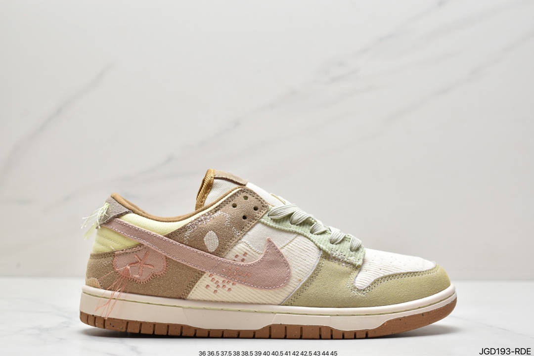 180 Nike WMNS SB Dunk Low”Bright Side Photon Dust”扣篮板鞋“灰蓝灯芯绒”DQ5076-001