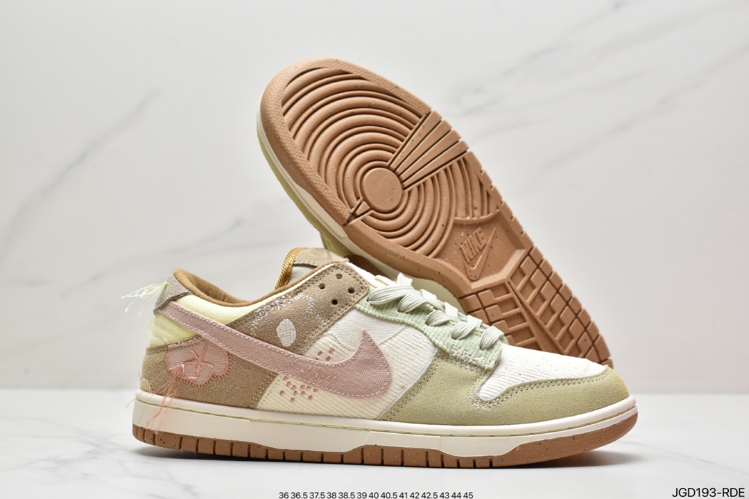 180 Nike WMNS SB Dunk Low”Bright Side Photon Dust”扣篮板鞋“灰蓝灯芯绒”DQ5076-001