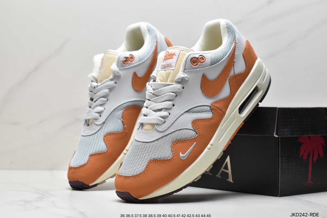 160 Patta x Nike Air Max 1“Monarch” 联名系列 复古休闲跑步鞋DH1348-004