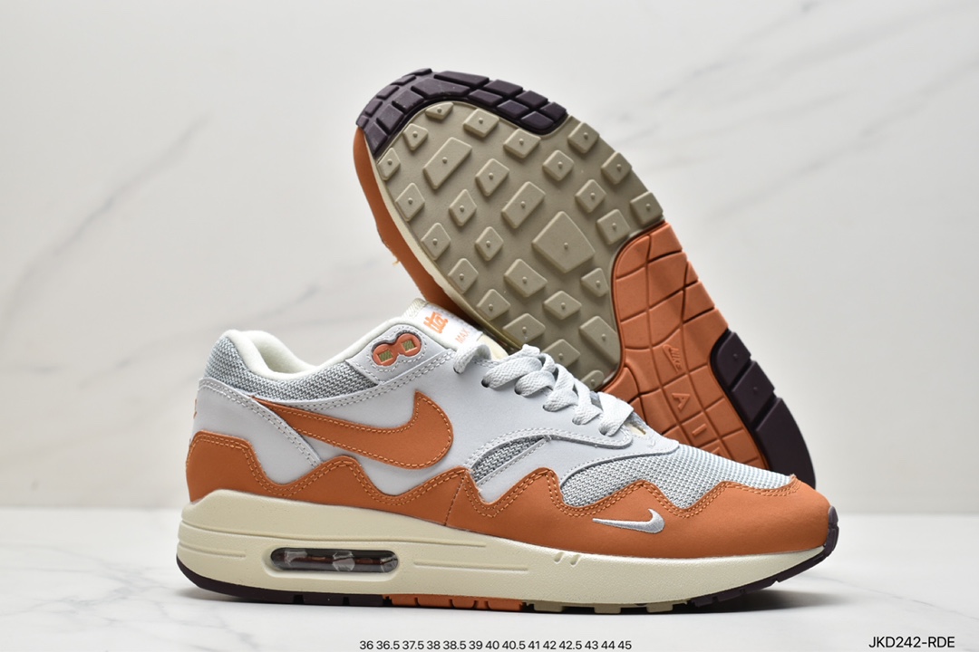 160 Patta x Nike Air Max 1“Monarch” 联名系列 复古休闲跑步鞋DH1348-004