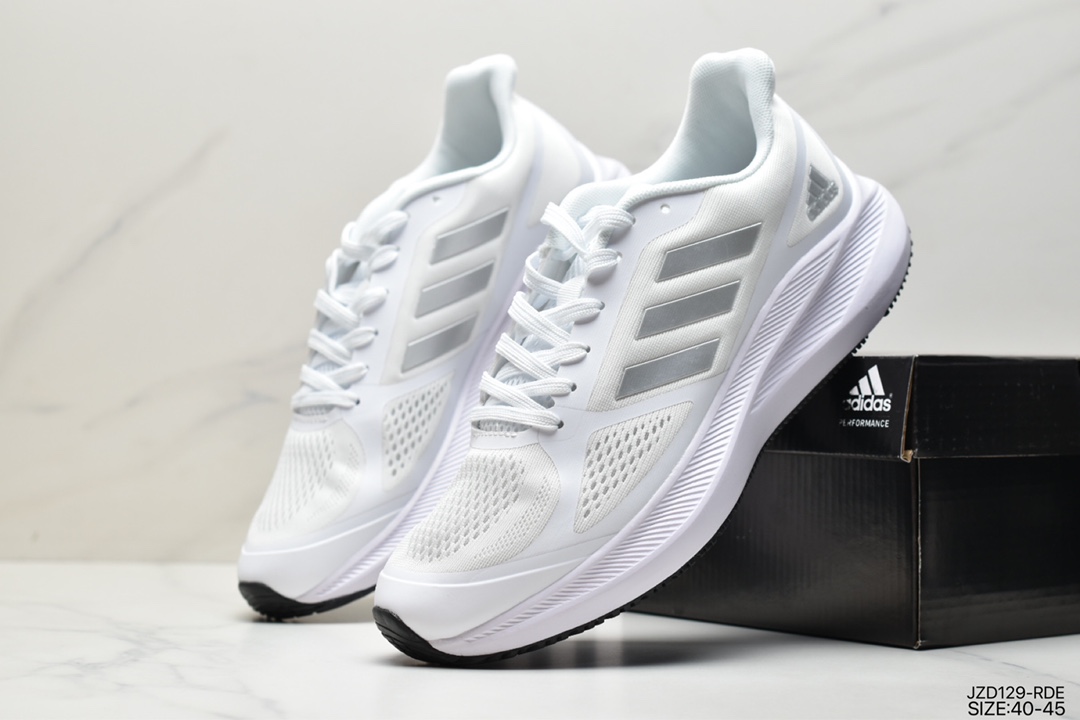 140 阿迪达斯Adidas Questartnd清风系列 贾卡网纱鞋面 跑步鞋