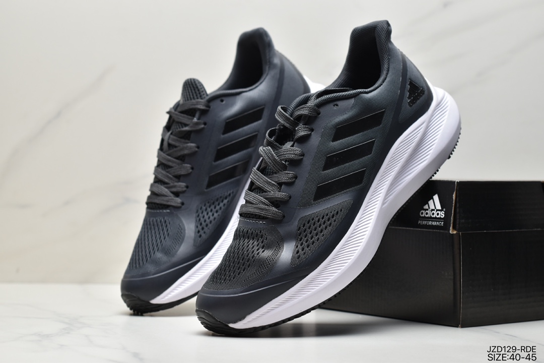 140 阿迪达斯Adidas Questartnd清风系列 贾卡网纱鞋面 跑步鞋