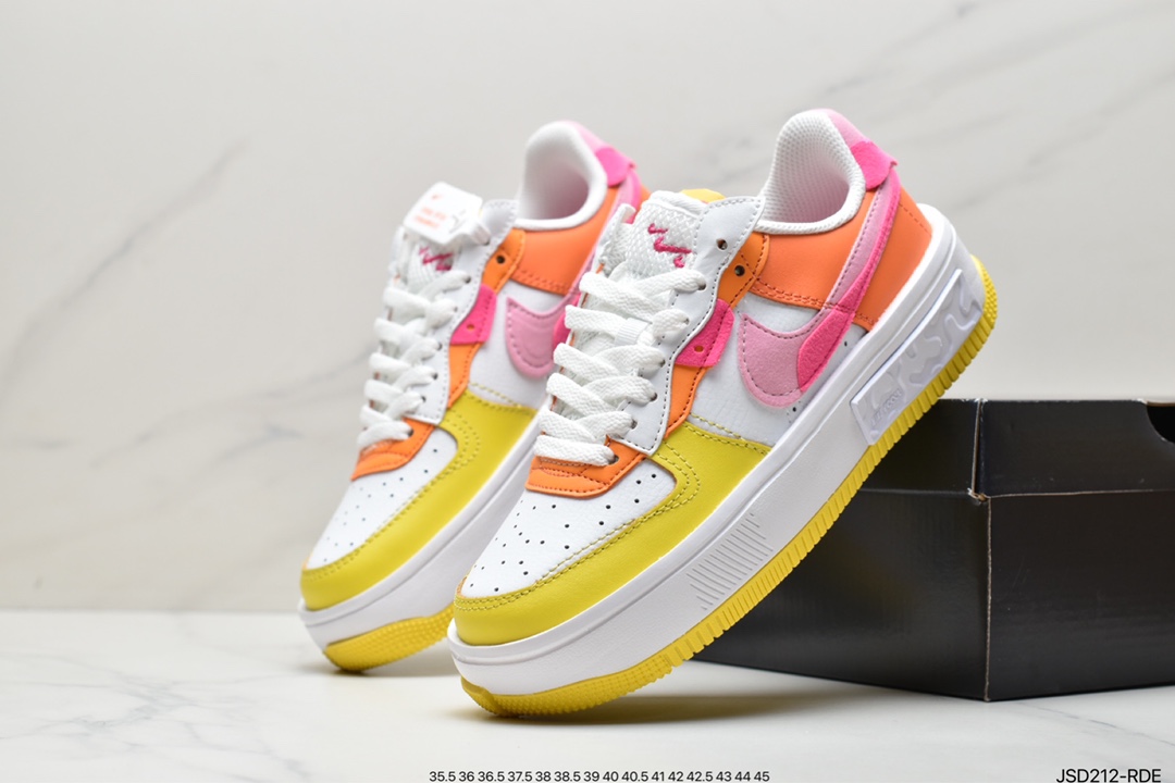 200 耐克Nike Air Force1 空军一号 白蓝 低帮休闲板鞋 DX2675-100