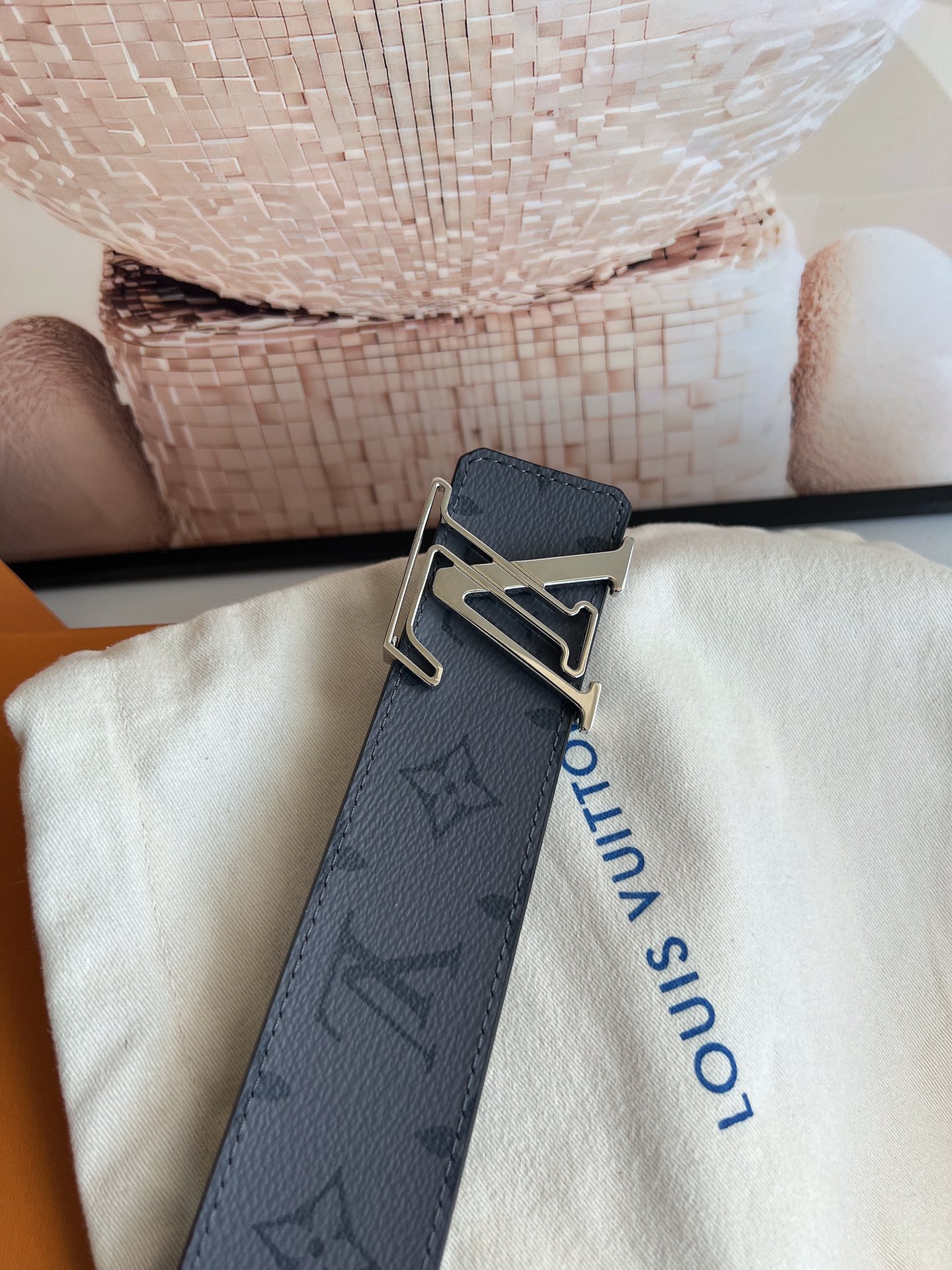 LV/路易威登   2022新款男士商务腰带4.0cm