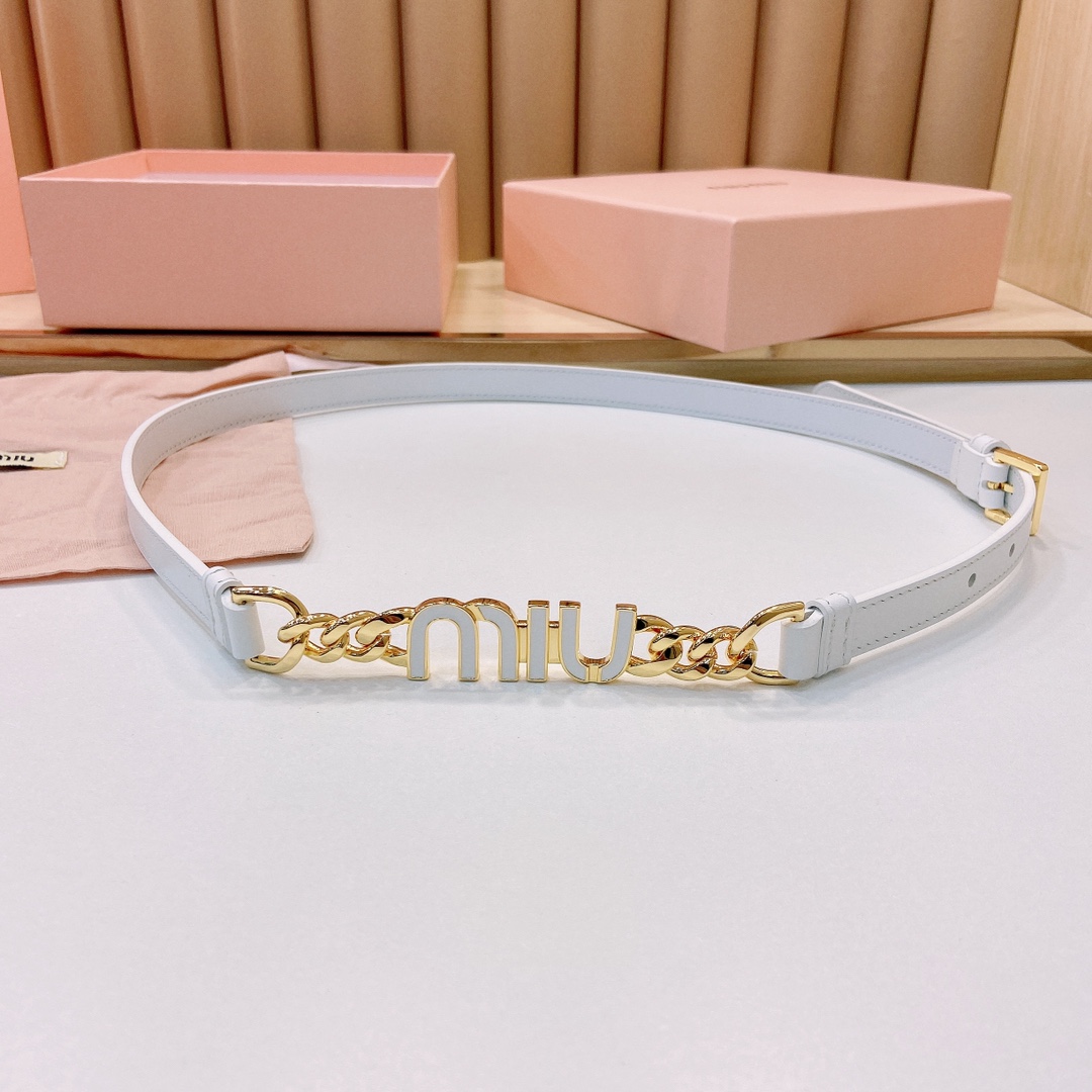 MiuMiuOversize涂珐琅金