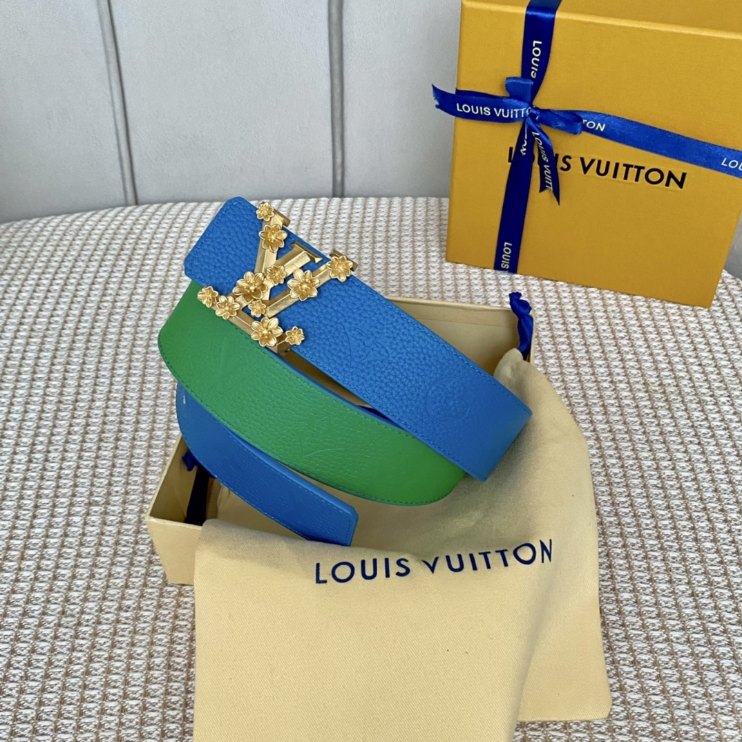 Louis Vuitton Belts First Top
 Calfskin Cowhide