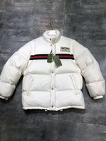 Gucci Replica
 Clothing Down Jacket White Unisex Fall/Winter Collection