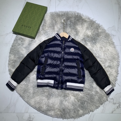 MONCLER Baseball Color Block Goose Down Padded Jacket - Warm and Stylish 1 MONCLER Baseball Color Block Goose Down Padded Jacket - Warm and Stylish