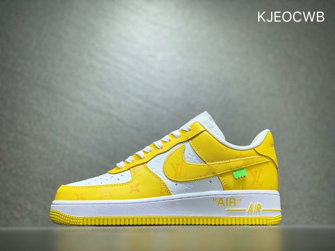 300 Lv x Nike Air Force 1 Low 路易斯威登驴牌LV联名空军一号LD-0212