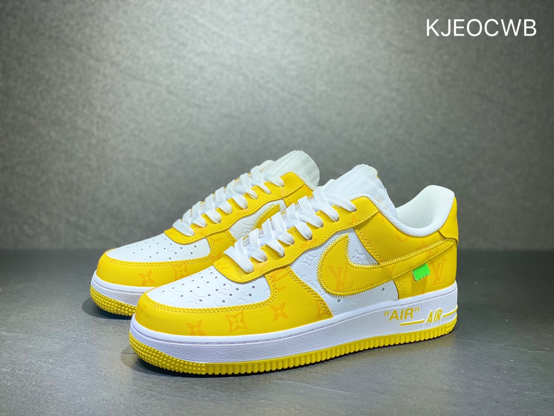 300 Lv x Nike Air Force 1 Low 路易斯威登驴牌LV联名空军一号LD-0212