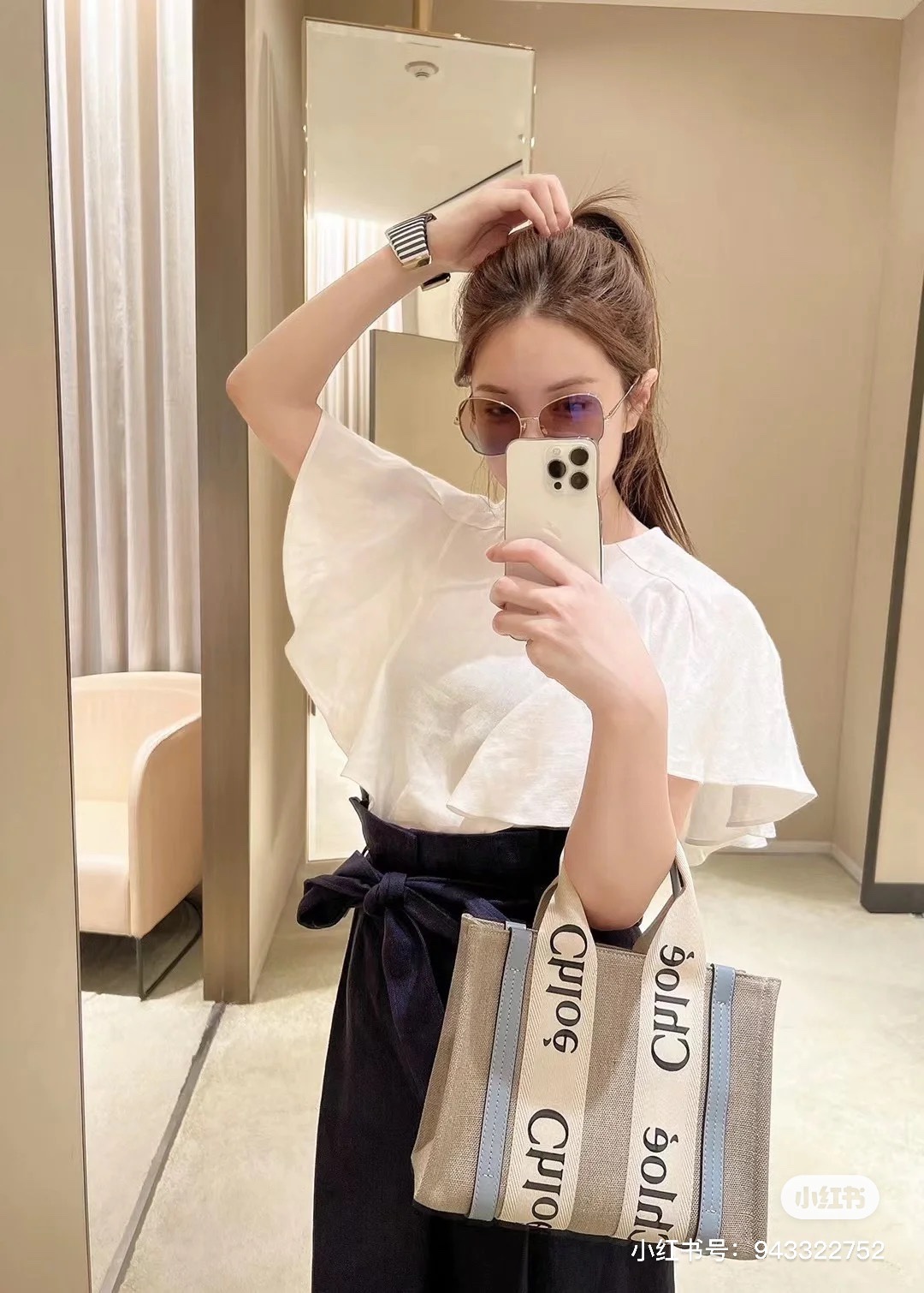 NO:199822,Kneel down for Chloé Tote!  Don't pick on height and directly win the gods. Don't look at such a small size that meets daily needs~~, Chloe, original skin, chloe19860909给Chloé托特跪下了！不挑身高直接原地封 神 真的不要看那么小只 满足日常需求的size～～,克洛伊，原厂皮,chloe,Bag