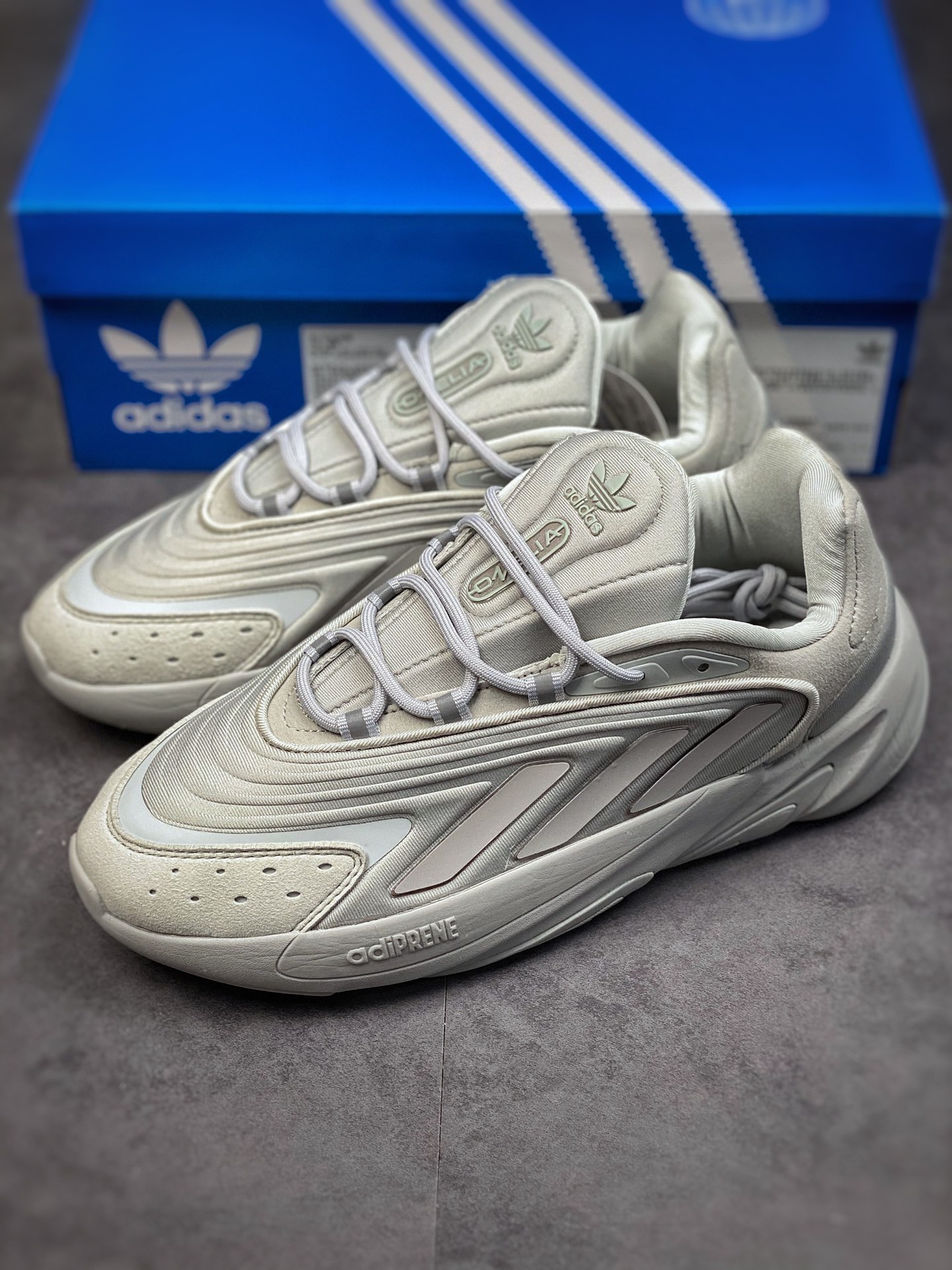 Adidas clover OZELIA adiPENE water pipe 2.0 leather retro sports old shoes H04252