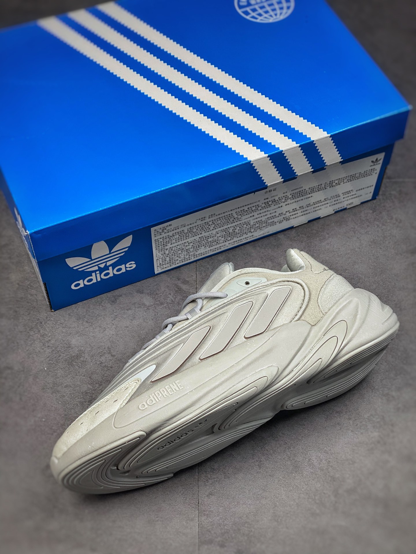 Adidas clover OZELIA adiPENE water pipe 2.0 leather retro sports old shoes H04252