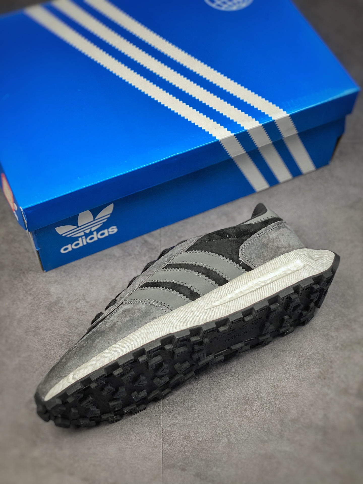 adidas Racing E5 Boost Prototype speed light retro series GW1725