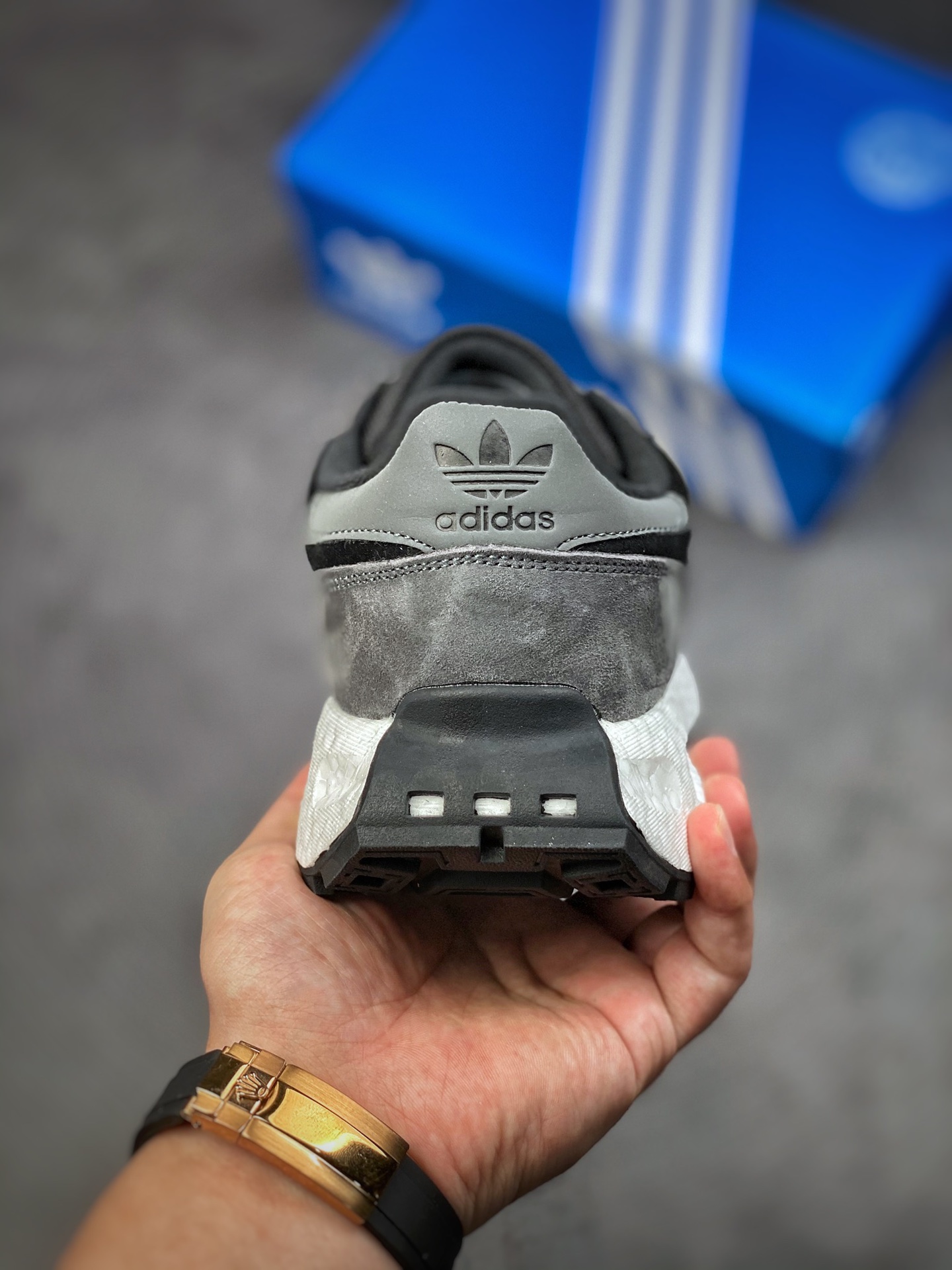 adidas Racing E5 Boost Prototype speed light retro series GW1725