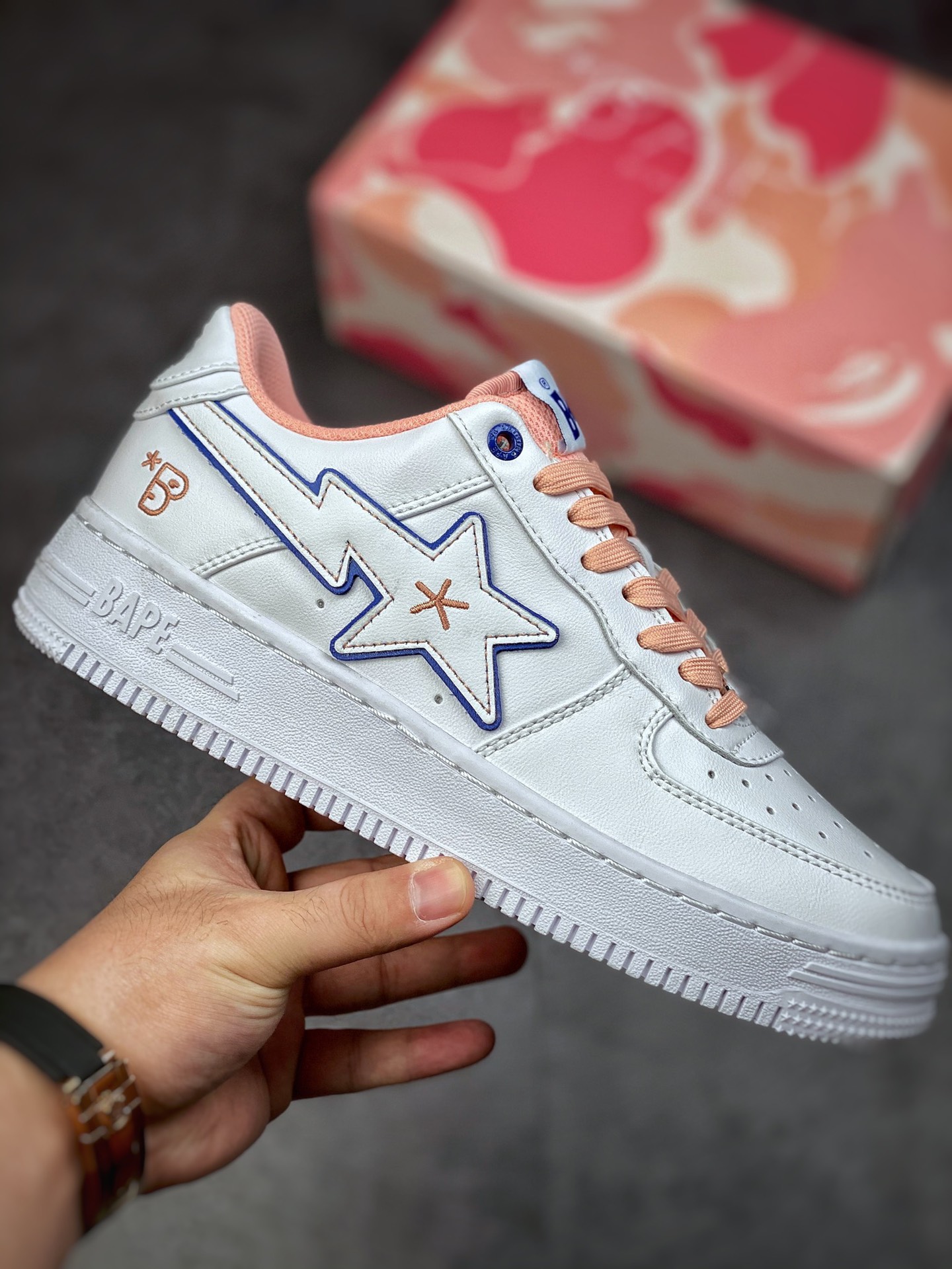 240 Bape Sta To Low 明星同款 猿人头经典低帮运动休闲板鞋 090321