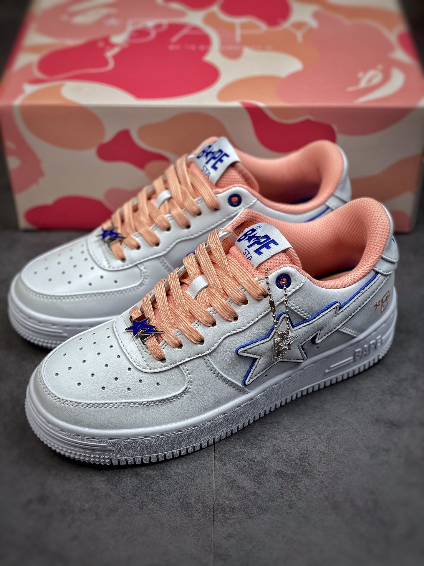 240 Bape Sta To Low 明星同款 猿人头经典低帮运动休闲板鞋 090321