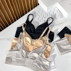 🆕Laperla无痕果冻条兔耳朵女士内衣无钢圈薄款文胸套装 !超薄兔耳朵水晶杯 薄至2mm 固定一体, 🆕Laperla无痕果冻条兔耳朵女士内衣无钢圈薄款文胸套装 !超薄兔耳朵水晶杯 薄至2mm 固定一体,