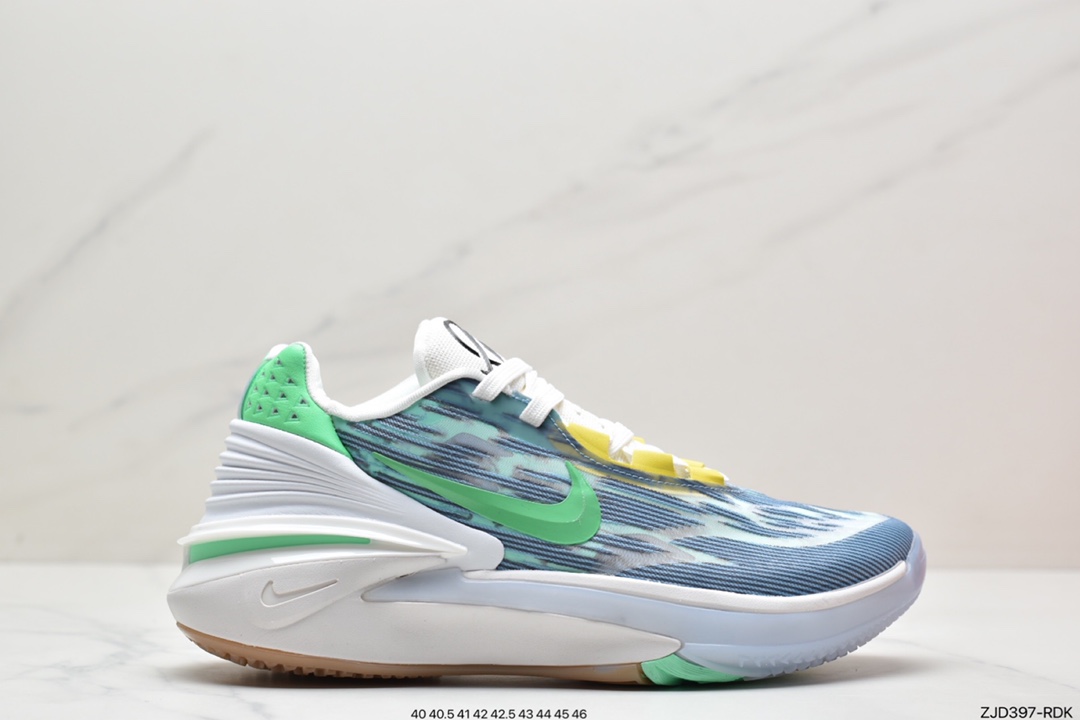 240 nike Air Zoom GT Cut 2 二代缓震实战篮球鞋 嫩绿 DJ6015-101