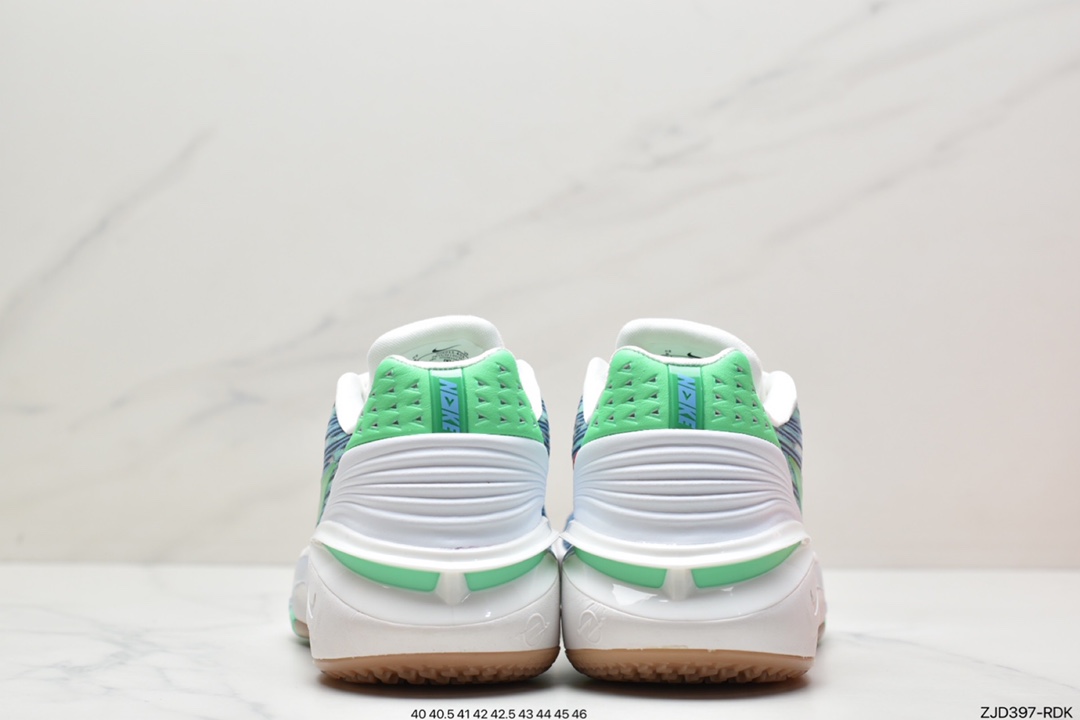240 nike Air Zoom GT Cut 2 二代缓震实战篮球鞋 嫩绿 DJ6015-101