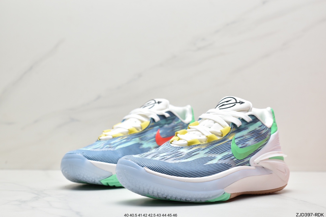 240 nike Air Zoom GT Cut 2 二代缓震实战篮球鞋 嫩绿 DJ6015-101