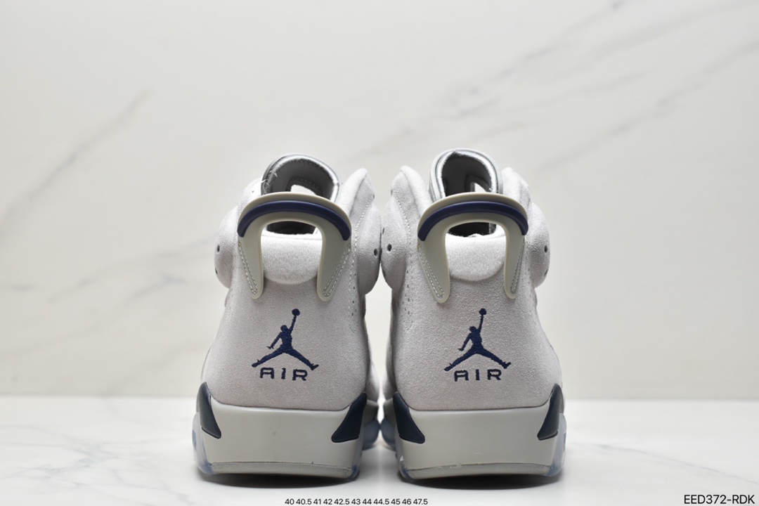 370 Air Jordan 6 Retro ”Georgetown” AJ6 乔6乔治城灰蓝 CT8529-012
