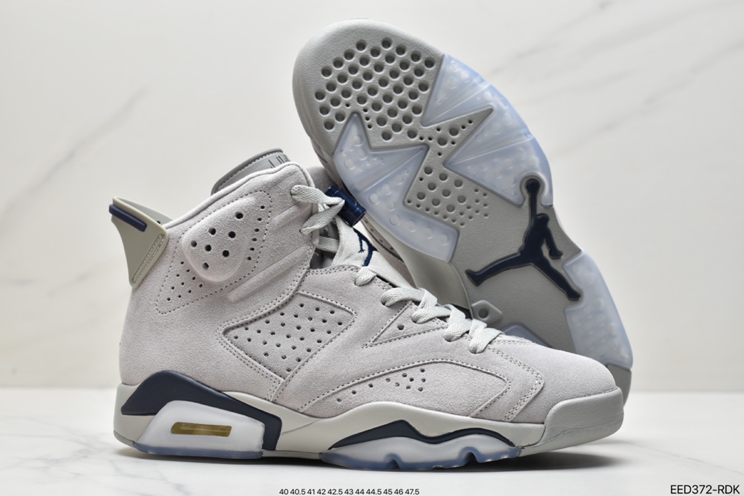 370 Air Jordan 6 Retro ”Georgetown” AJ6 乔6乔治城灰蓝 CT8529-012