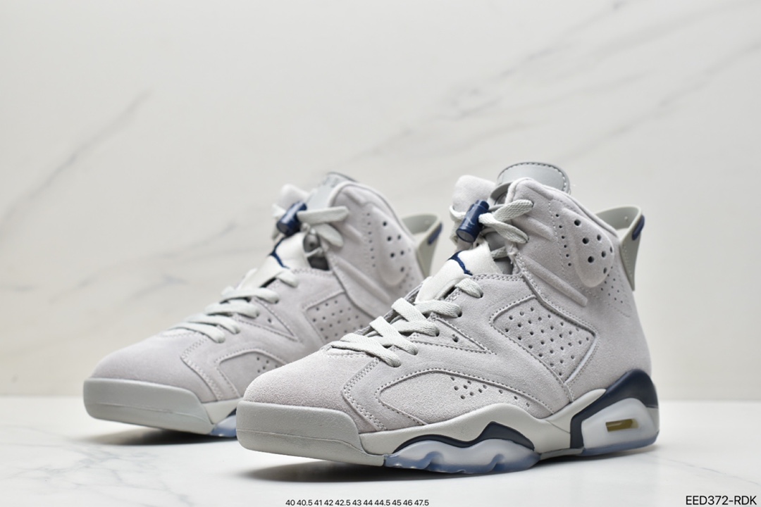 370 Air Jordan 6 Retro ”Georgetown” AJ6 乔6乔治城灰蓝 CT8529-012