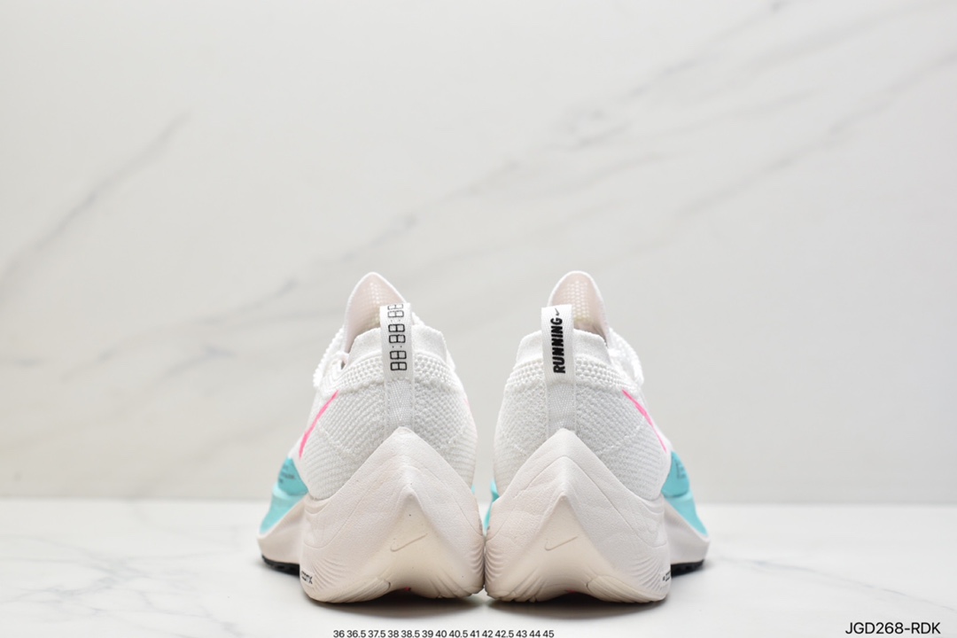 180 耐克Nk ZoomX Vaporfly NEXT％ 4.0 马拉松透气运动跑鞋 DM4386-995