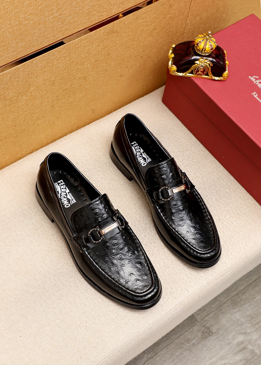 J0  Ferragamo 菲拉格慕 休闲皮鞋正码