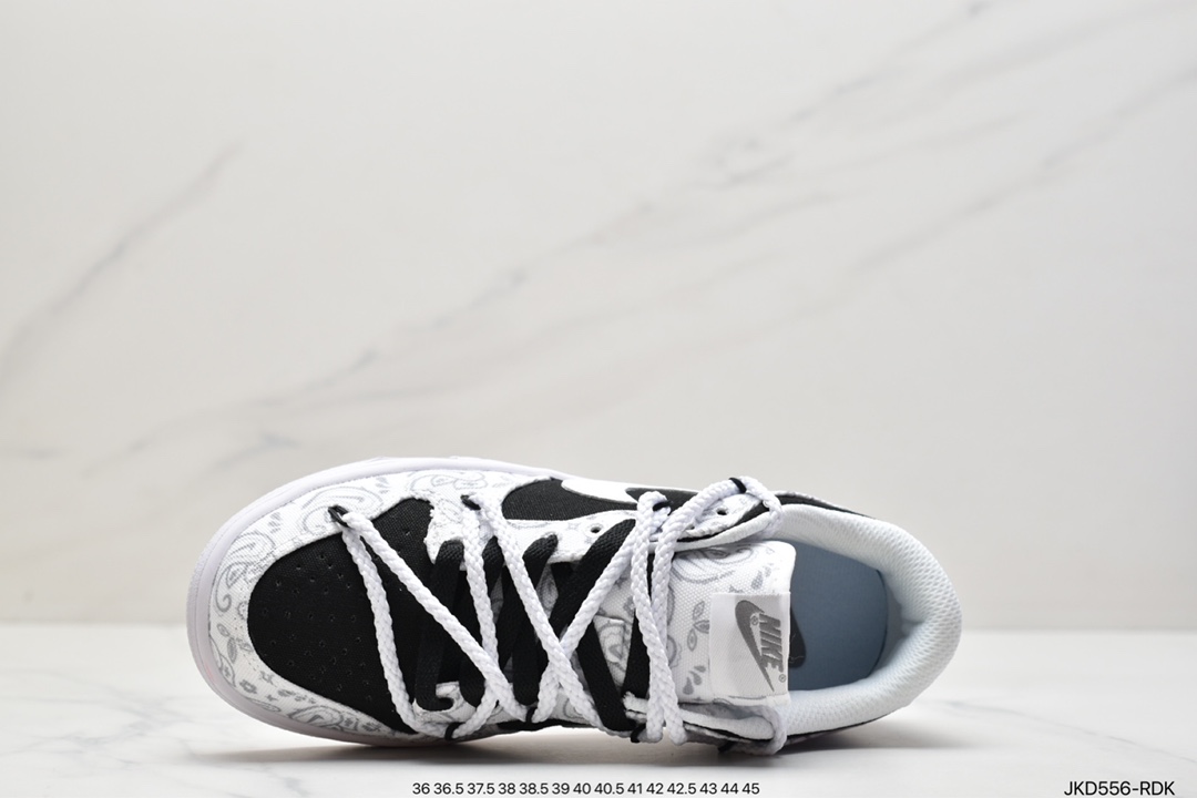 160 耐克Nike SB Dunk Low ESS”White Paisley”扣篮系列低帮休闲运动滑板板鞋DJ9955-100