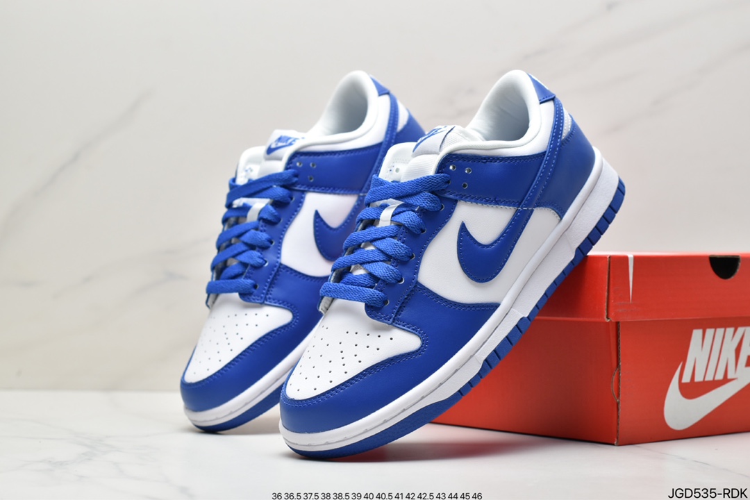 180 nike Dunk Low SP ” Kentucky ” 肯塔基大学 CU1726-100 低帮运动休闲板鞋
