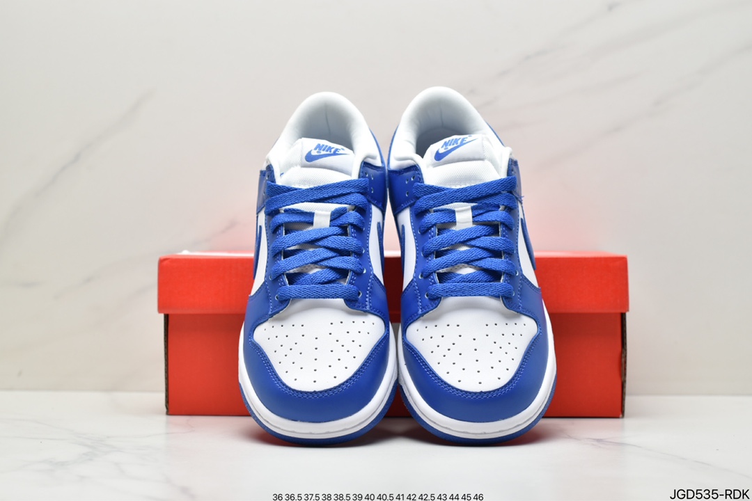 180 nike Dunk Low SP ” Kentucky ” 肯塔基大学 CU1726-100 低帮运动休闲板鞋