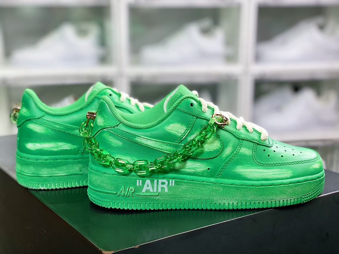 260 Air Force 1 07 LV8”Grass Green”空军一号经典低帮百搭休闲运动板鞋“做旧草绿鞋链”CW2288-111