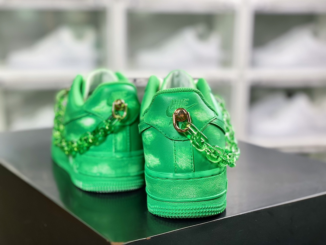 260 Air Force 1 07 LV8”Grass Green”空军一号经典低帮百搭休闲运动板鞋“做旧草绿鞋链”CW2288-111