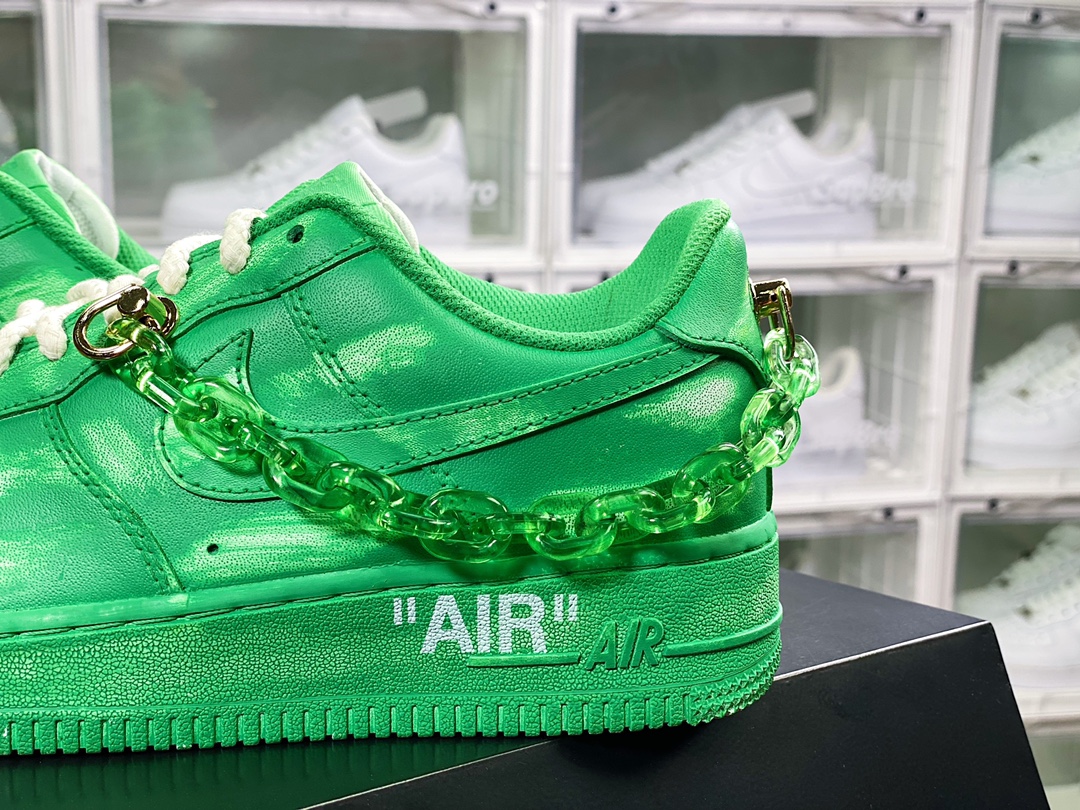 260 Air Force 1 07 LV8”Grass Green”空军一号经典低帮百搭休闲运动板鞋“做旧草绿鞋链”CW2288-111