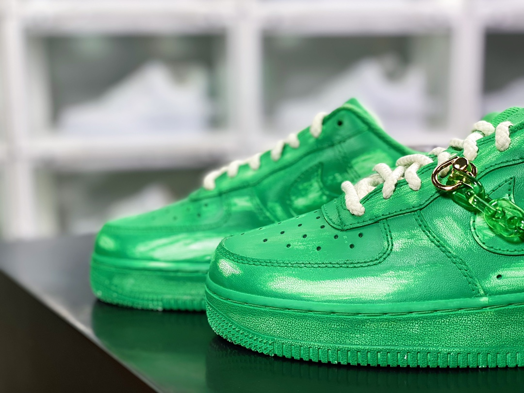 260 Air Force 1 07 LV8”Grass Green”空军一号经典低帮百搭休闲运动板鞋“做旧草绿鞋链”CW2288-111