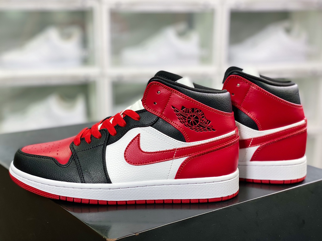 240  Wmns Air Jordan 1 Mid GS”Light Smoke Grey ”AJ1乔丹一代中帮经典复古文化休闲运动篮球鞋BQ6472-079
