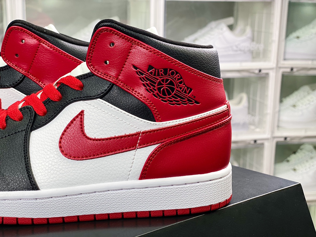240  Wmns Air Jordan 1 Mid GS”Light Smoke Grey ”AJ1乔丹一代中帮经典复古文化休闲运动篮球鞋BQ6472-079