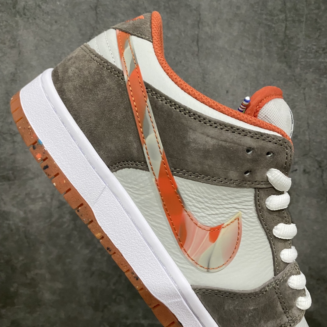 图片[7]-Top版本Crushed D.C x NK SB Dunk Low 联名款低帮休闲运动滑板鞋 白棕橙 DH7782-001 国内一线头部大厂出品 全新楦头 知名厂牌同源 品质毋庸置疑 实拍所见即所得 尺码：36 36.5 37.5 38 38.5 39 40 40.5 41 42 42.5 43 44 44.5 45 46-选品中心