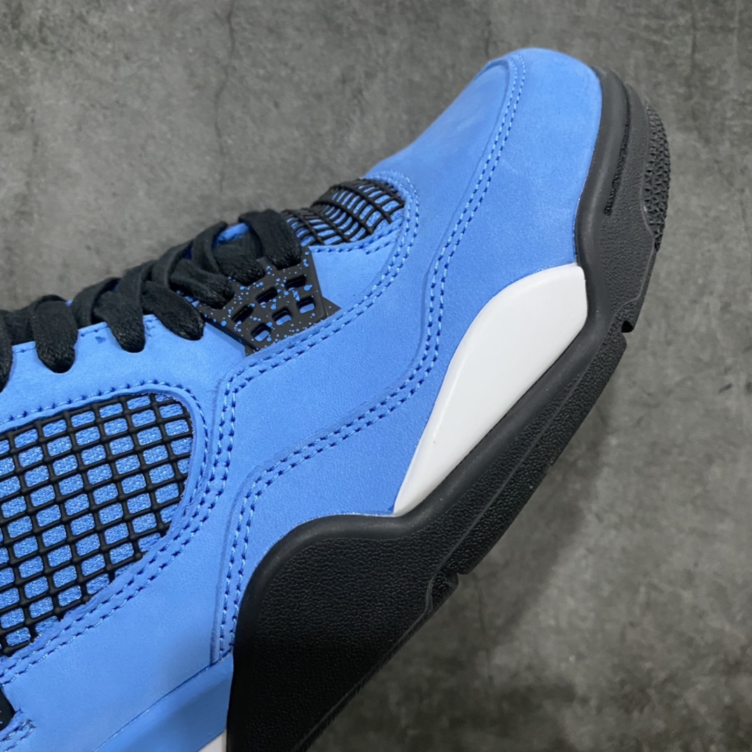 图片[7]-DT纯原出货Travis Scott x Air Jordan 4 TS x AJ4蓝麂皮 308497-406 尺码：40-47.5-选品中心