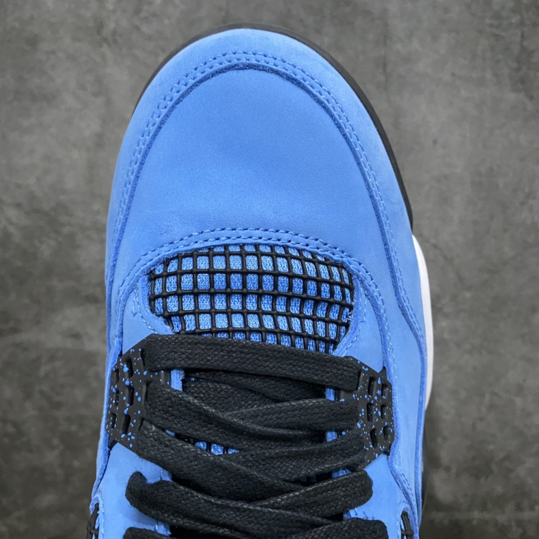 图片[5]-DT纯原出货Travis Scott x Air Jordan 4 TS x AJ4蓝麂皮 308497-406 尺码：40-47.5-选品中心